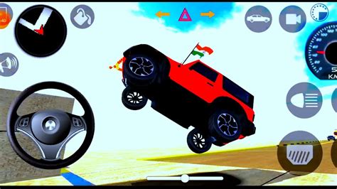 Indian Car Game Simulator Game Video Very Dangerous Stunt On The Road