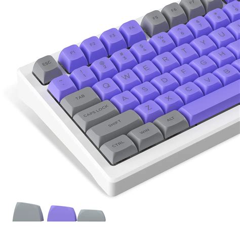 Buy XVX PBT Keycaps 169 Keys Purple Keycaps Double Keycaps Full Set