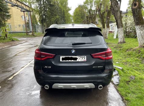 Установил спойлер х3///М — BMW X3 (G01), 9,9 л, 2021 года | тюнинг | DRIVE2