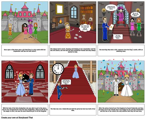 Cinderella Storyboard Por 7a02d98e