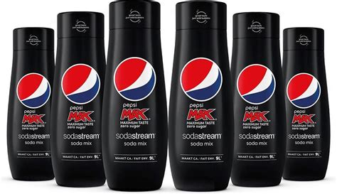 Sodastream 6 Pack Pepsi Max Flavor Bol