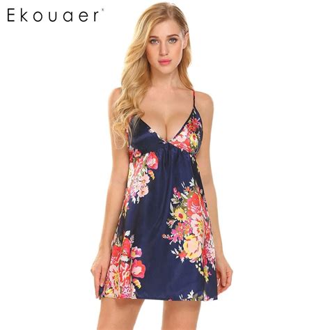 Ekouaer Camis N De Verano Para Dormir Para Mujer Sexy Con Tirantes