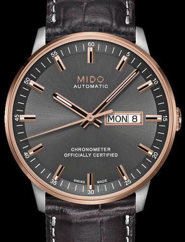 Grey Dial Day/Date 2-Tone Case m021.431.26.061.00 - Mido Commander ...