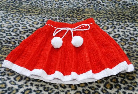 Юбка плиссе вязаная спицами схема для девочки