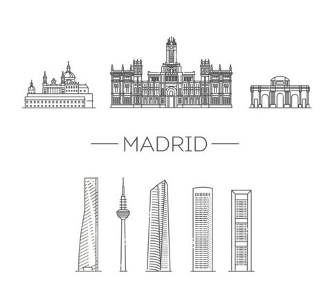 5800 Madrid Stockillustraties Royalty Free Vector Illustraties En