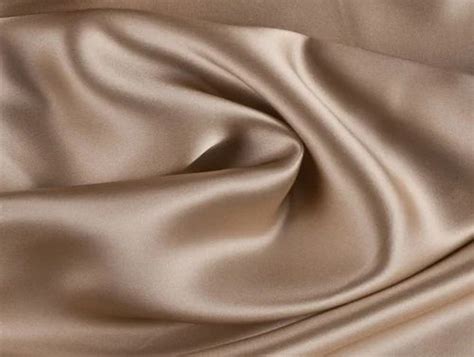 Nude Viscose Modal Satin Weave Fabric Wide At Satin Cloth