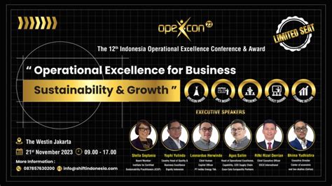 Yuk Daftar Opexcon Acara Untuk Pecinta Improvement Shift Indonesia