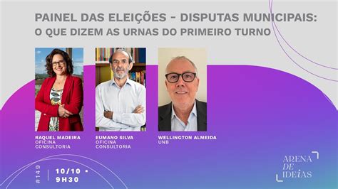 Arena de Ideias 149 Painel das Eleições Disputas Municipais O que