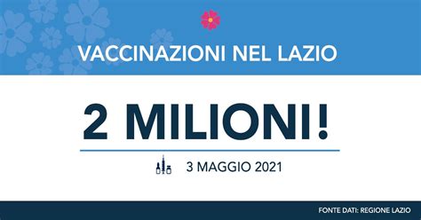 Covid Nel Lazio Somministrati Oltre Due Milioni Di Dosi Di Vaccino I