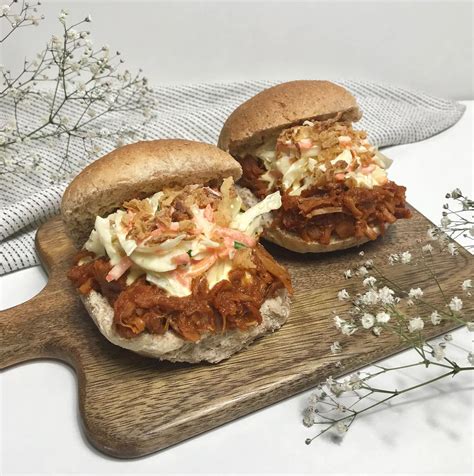 Pulled BBQ Jackfruit Sandwiches JackAndChill