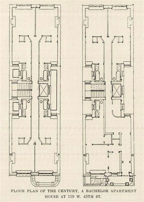 New York City Apartment Building Floor Plans