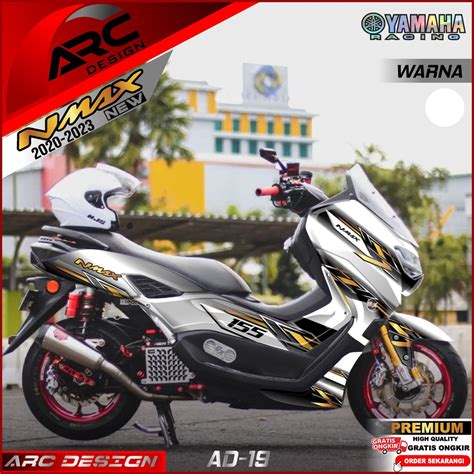 Jual Cod Terbaru Decal Sticker Yamaha Nmax New