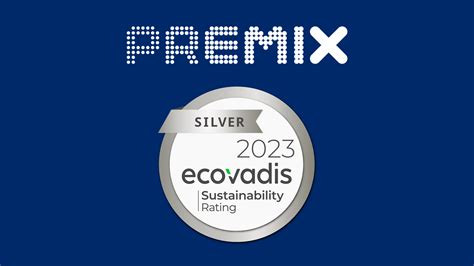 Premix awarded EcoVadis Silver Medal 3rd time around