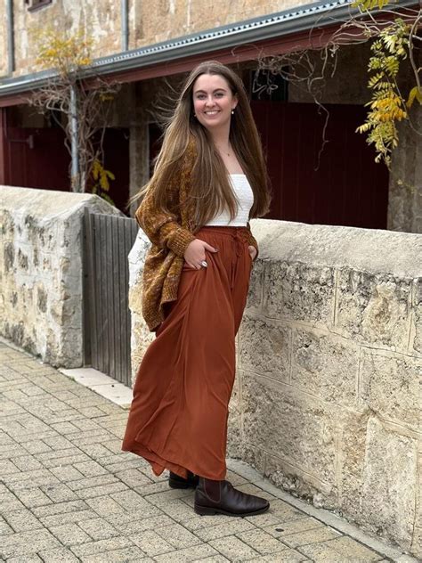 PANT TIA WIDE LEG GINGER BREAD Naked Gypsy