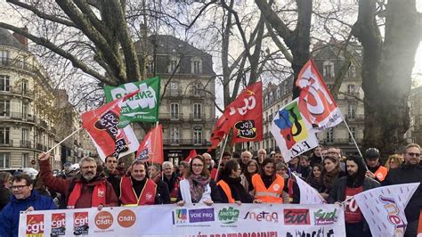 Les Profs Des Lycées Professionnels En Grève Devant La Préfecture à Nantes