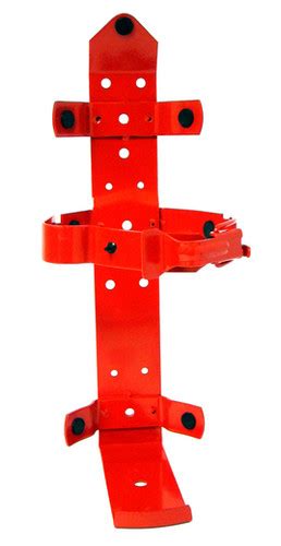 AMEREX 5 HEAVY DUTY VEHICLE BRACKET RED Premierfire