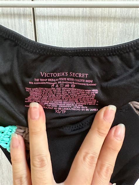 Victorias Secret Macrame Bikini Set Women S Fashion Swimwear Bikinis Swimsuits On Carousell
