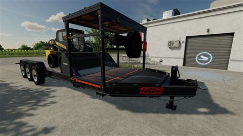 Mod Felling Tilt Deck Trailer V1 1 FS22 FarmingSimulator App