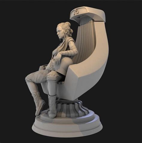 Cm Cm Half Naked Sitting Rey Unpainted D Print Gk Resin Kits Figurine Model Ebay