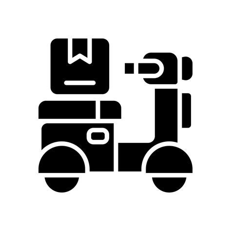 bike delivery icon for your website, mobile, presentation, and logo ...