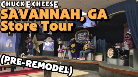 Chuck E Cheese Savannah Ga Store Tour Youtube