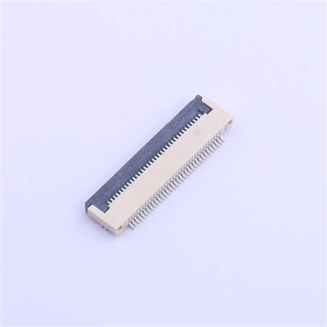 Kinghelm 0 5mm Pitch FPC FFC Connector 34P Height 2mm Front Flip Bottom