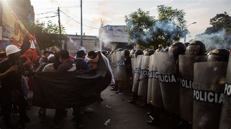 We Have To Come Here To Be Seen Protesters Descend On Lima The New