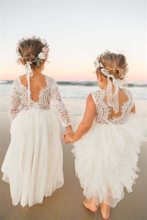Flower Girl Dresses | Flower girl dresses boho, Summer flower girl
