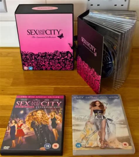 SEX AND THE City Essential DVD Set Seasons PLUS Movies