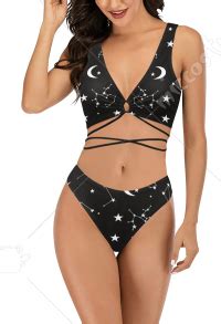 Sexy Cute Bikini Set Woman Lotus Lace Decorated Swimsuit Set Beach Swimsuit For Sale
