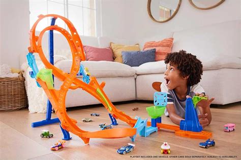 Трек Хот Вілс Вертикальна вісімка Hot Wheels Action Figure Track Set грн Машинки