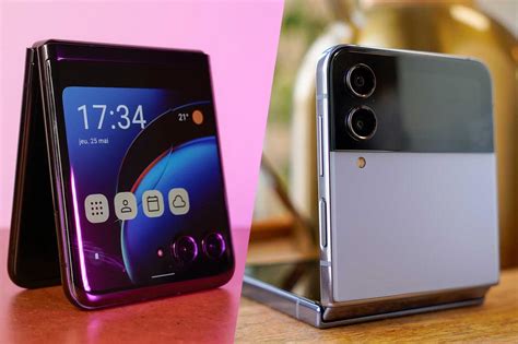 Razr Ultra Vs Galaxy Z Flip Motorola Met Presque Samsung Ko