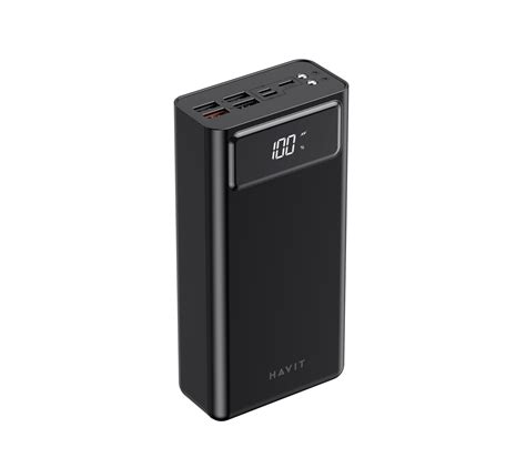 Повербанк 40000mAh HAVIT HV-PB56 Black QC+PD купити у офіційного ...