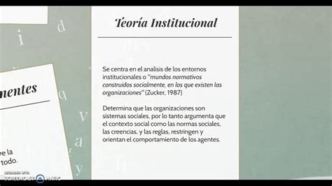 Teoría Institucional Descubre su Importancia en el Mundo Empresarial