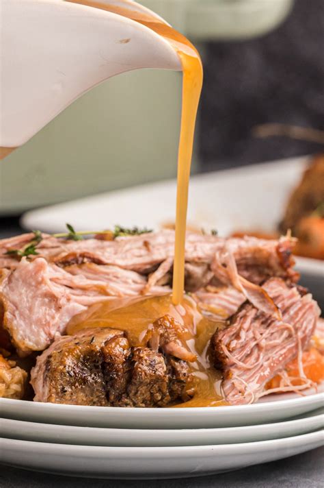 Slow Cooker Pork Roast With Gravy The Magical Slow Cooker