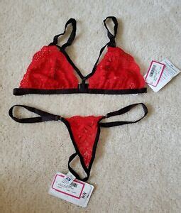 601 Wicked Weasel Lingerie Top 70A 70B String XS Wicked Weasel