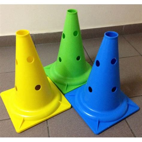 Конус-опора с отверстиями 32см. Цвета в ассортименте.