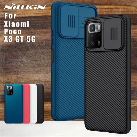 NILLKIN For Xiaomi POCO X3 GT 5G NFC Case Back Cover CamShield Camera