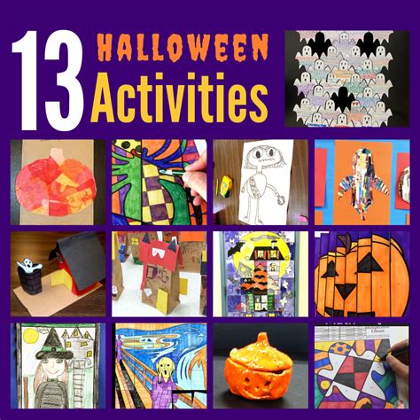 13 Halloween Art Lessons For Kids Art With Jenny K