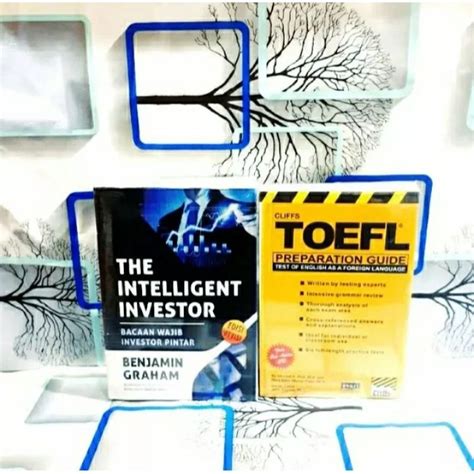 Jual Buku Paket The Intelligent Investor Cliffs Toefl Preparation