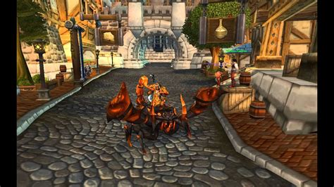 Amber Scorpion World Of Warcraft Mount Wow Youtube