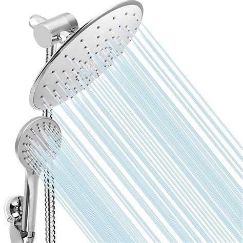 Buy High Pressure Rainfall Shower Head And Handheld Shower Combo With 3