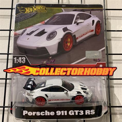 Hot Wheels Premium Scale Porsche GT RS Shopee Malaysia