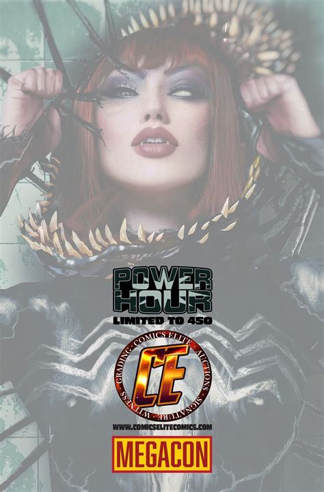 Power Hour 2 Preview Megacon Edition Nude Virgin Shikarii Venomized LTD 450 NM Comic Books