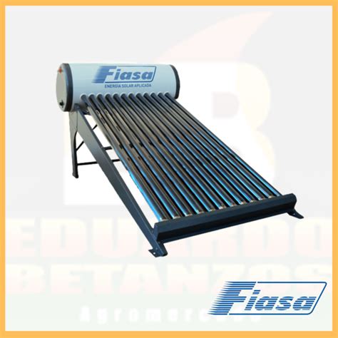 Calef N Termotanque Solar Fiasa Litros