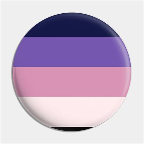 Asexual Spectrum Basic Large Pride Flag Lgbtqa Pin Teepublic