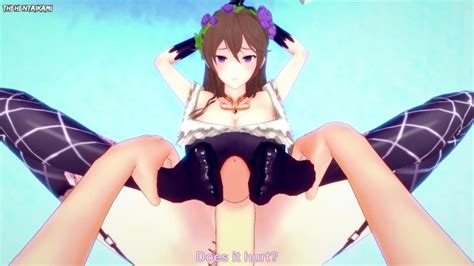 POV Hentai Footjob From Rosetta From Granblue Fantasy