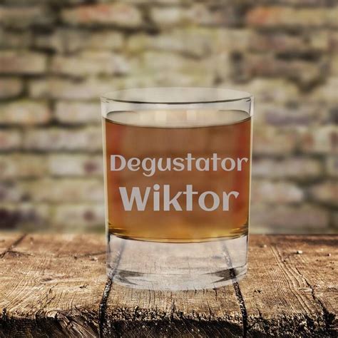 Szklanka Do Whisky Z Grawerem 315 Ml Prezent Dla Niego Prezent Na