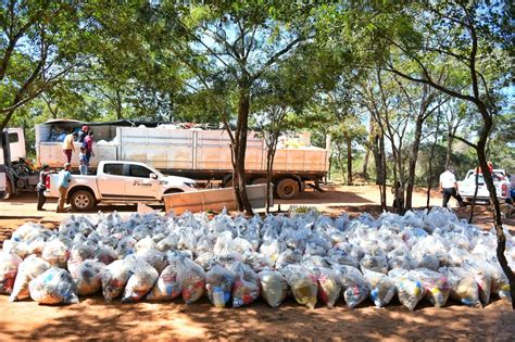 Itaipu Ya Entregó 46000 Kg De Alimentos A Familias Indígenas De Su Zona De Influencia Itaipu