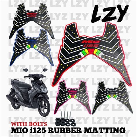 LZY Yamaha Mio I 125 M3 Rubber Matting Anti Slip Premium Quality With